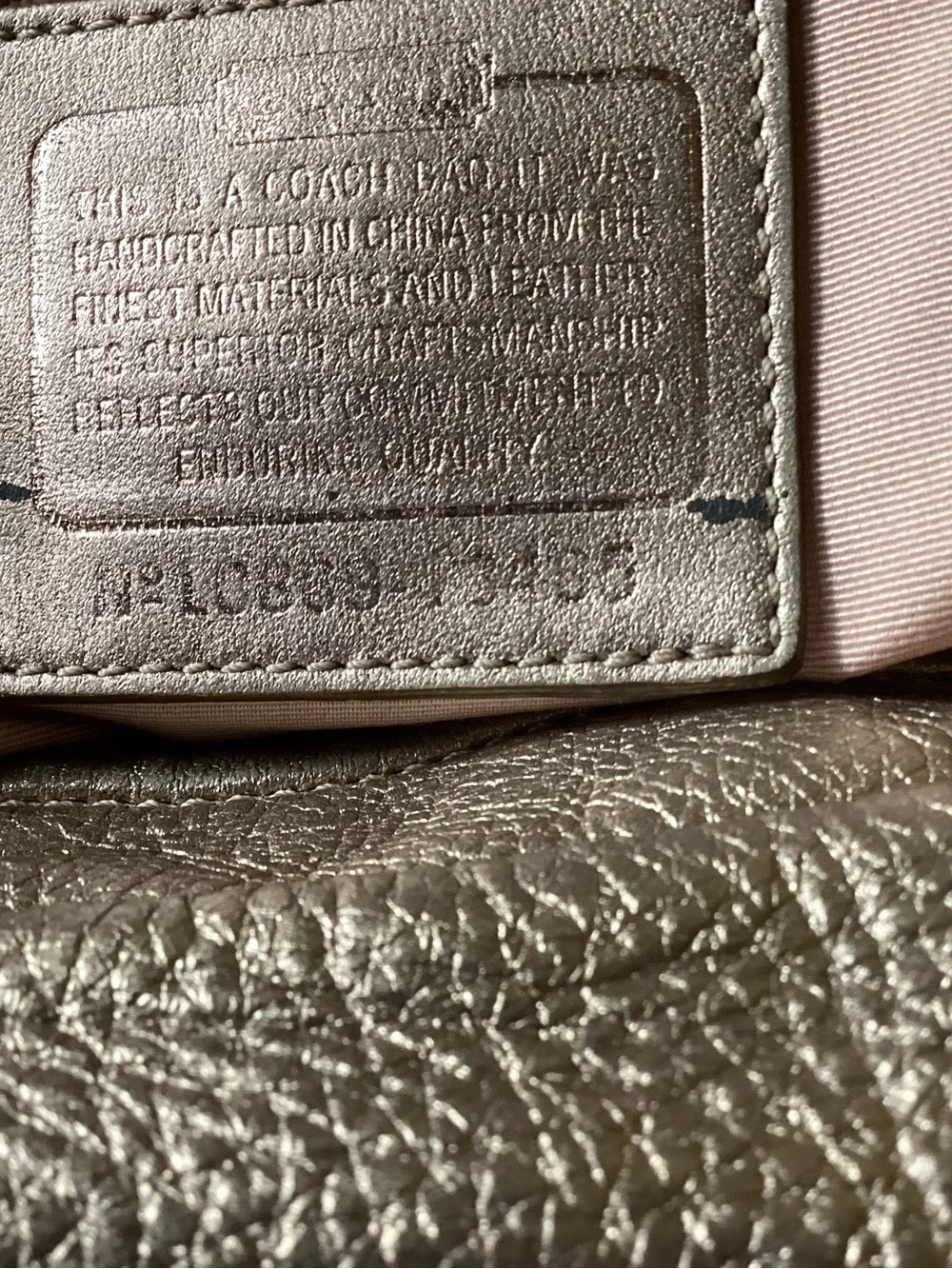Coach Parker Zip Top Shoulder Bag L0869-13465 - Picture 11 of 11